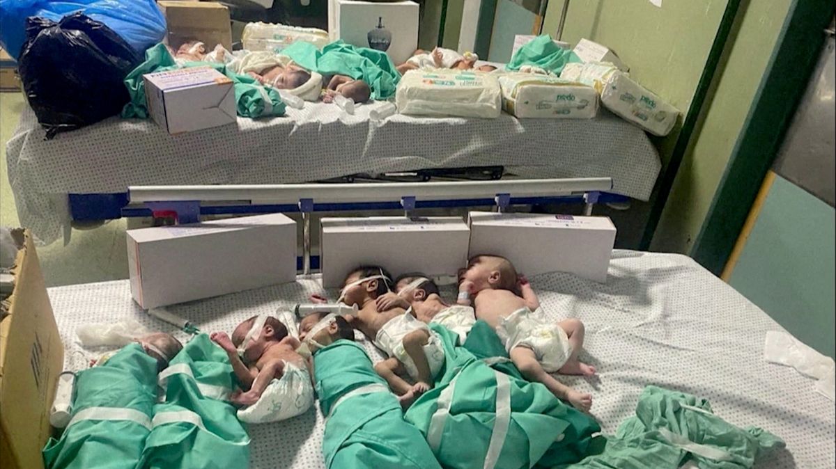 V nemocnici v Gaze nelze ani pohřbít mrtvé